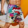 thumbnail image 6 of Friday Night Funkin Swim Trunk for Men, Quick Dry Swim Suit with Mesh Linner And Pocket, Board Shorts for Swim Beach Pool, S-3XL, 6 of 9