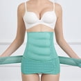 thumbnail image 3 of Conjunto de 4 fajas moldeadoras posparto de satén de color liso para mujer, para embarazadas, 3 of 7