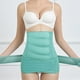 thumbnail image 3 of Conjunto de 4 fajas moldeadoras posparto de satén de color liso para mujer, para embarazadas, 3 of 7