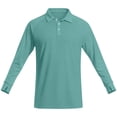 thumbnail image 6 of BVOFAR Long Sleeve Sun Shirts Men Lightweight UPF 50+ Sun Protection Golf Shirt Solid Color Work Shirt Green S, 6 of 10