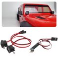 thumbnail image 4 of RC LED Lights, 8 LEDs Easy To Install RC LED Lights With Control Line High Strength For RC Model Car ANGGREK CC2720, 4 of 8
