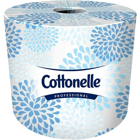Kleenex Cottonelle Professional 532821-RL 4 x 4 in. 2-Ply Standard Roll Toilet Paper, White - 451 per Sheet