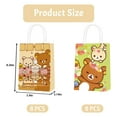thumbnail image 3 of 16PCS For Rilakkuma Theme Birthday Party Bags,Party Favor Bags,Birthday Party Decorations With Favor Bags Handles Candy Gift Bags for Birthday Party, 3 of 5