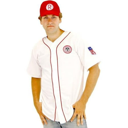 Deluxe City of Rockford Peaches Men's Costume Jersey Adult