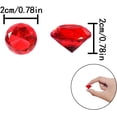 thumbnail image 2 of Acrylic Diamond, 20MM Multicolor Crystal Diamond Pirate Gem Table Scatter Confetti Crystal for Table Decorations, Party, Wedding Decoration(100 Pcs), 2 of 7