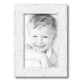 thumbnail image 2 of ArtToFrames 8" x 14" Real Reclaimed White Barnwood Picture Frame, 8.5x14 inch White Wood Poster Frame (WOM-4817), 2 Pack, 2 of 8
