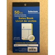 Selectum - Duplicate Carbonless Sales Book - 50 Sheets