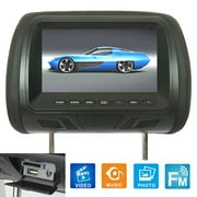 Deyuer Universal 7 Inch Car Headrest Monitor Rear Seat Entertainment Multi-media Player