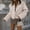 Beige, variant on Women's Crop Wool Blend Lapel Collar Trench Coat, Jackets for Women, Trench Coat Women, Cardigan Sweaters for Women