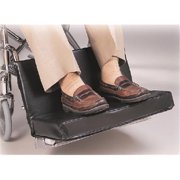 Skil-Care Two-Piece Footrest Extender with 1-Inch Foot Pad, Fits 16"-18" Wheelchairs, Improves Posture and Leg Protection, Adjustable Cushions, 703280