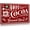 Hot Cocoa Red Sign, variant on Christmas Decor Signs Vintage Farmhouse, ALREAR Aluminum Metal Sign Home Kitchen Wall Decorations - Merry Christmas Everyone 12" x 8"