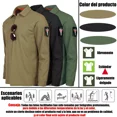 thumbnail image 3 of Camisa Polo Manga Larga Playera Casual Táctica Militar, 3 of 7