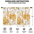 thumbnail image 2 of Blackout Kids Curtains,Pioneer Flower Floral Print Pattern Childrens Insulated Curtains Set Of 2,Bedroom Essentials,Toddler Room Decor 42"x54", 2 of 5
