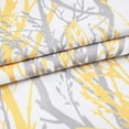 thumbnail image 3 of DriftAway Tree Branch Botanical Pattern Painting Blackout Room Darkening Thermal Insulated Grommet Lined Window Curtains 2 Panels 2 Layers Each 52 Inch by 96 Inch Yellow, 3 of 8