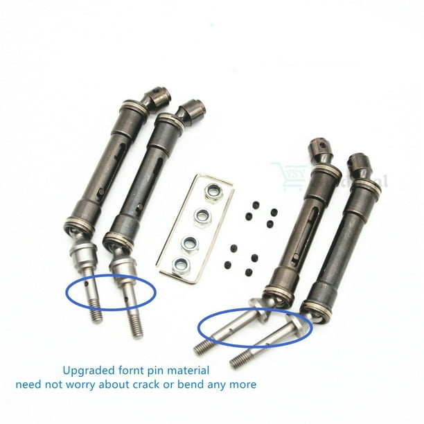 Front Rear Drive Shaft for Traxxas Slash 4X4 Rustler VXL Stampede 4X4 VXL 1/10 - Walmart.com