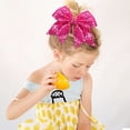 thumbnail image 2 of Banda elástica con forma de lazo para coletas Cheer Hair Bows para niñas, 2 of 6