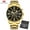 Black, variant on MINIFOCUS Men Watches Stainless Steel Gold Luxury Men's Wristwatch Quartz Wrist Watch Men Waterproof