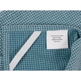 thumbnail image 3 of KAF Home Madison Cotton Kitchen Towels Set, Soft and Absorbent Dish Towels, 18” x 28”, Teal, 4 Pack, 3 of 6