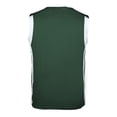 thumbnail image 3 of Alleson Athletic Women's B-Core B-Slam Reversible Tank Top in Forest/ White L | 8951, 3 of 5