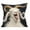 C, variant on Gumesh 18x18 Inch Short Plush Pillow Cover - Cute Animal Embroidery Decorative Throw Pillowcase for Sofa, Bed, Living Room