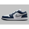 thumbnail image 2 of Nike Air Jordan 1 Low Midnight Navy 553558-141 Men's Sizes, 2 of 6