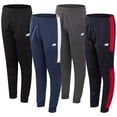 thumbnail image 1 of Pantalones deportivos New Balance para niños, paquete de 4, Active Tricot Jogger 18-20, 1 of 7