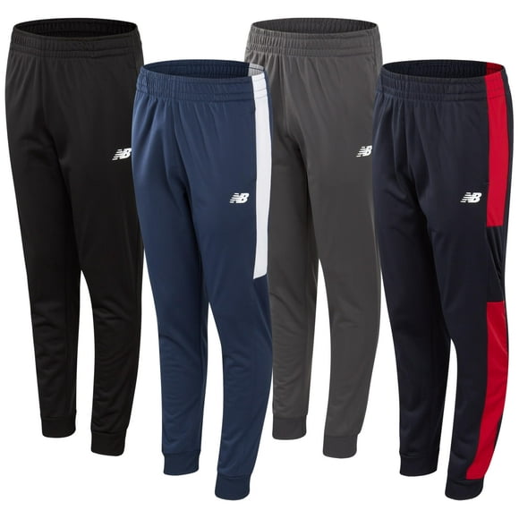 Pantalones deportivos New Balance para niños, paquete de 4 unidades, Active Tricot Jogger 4-20