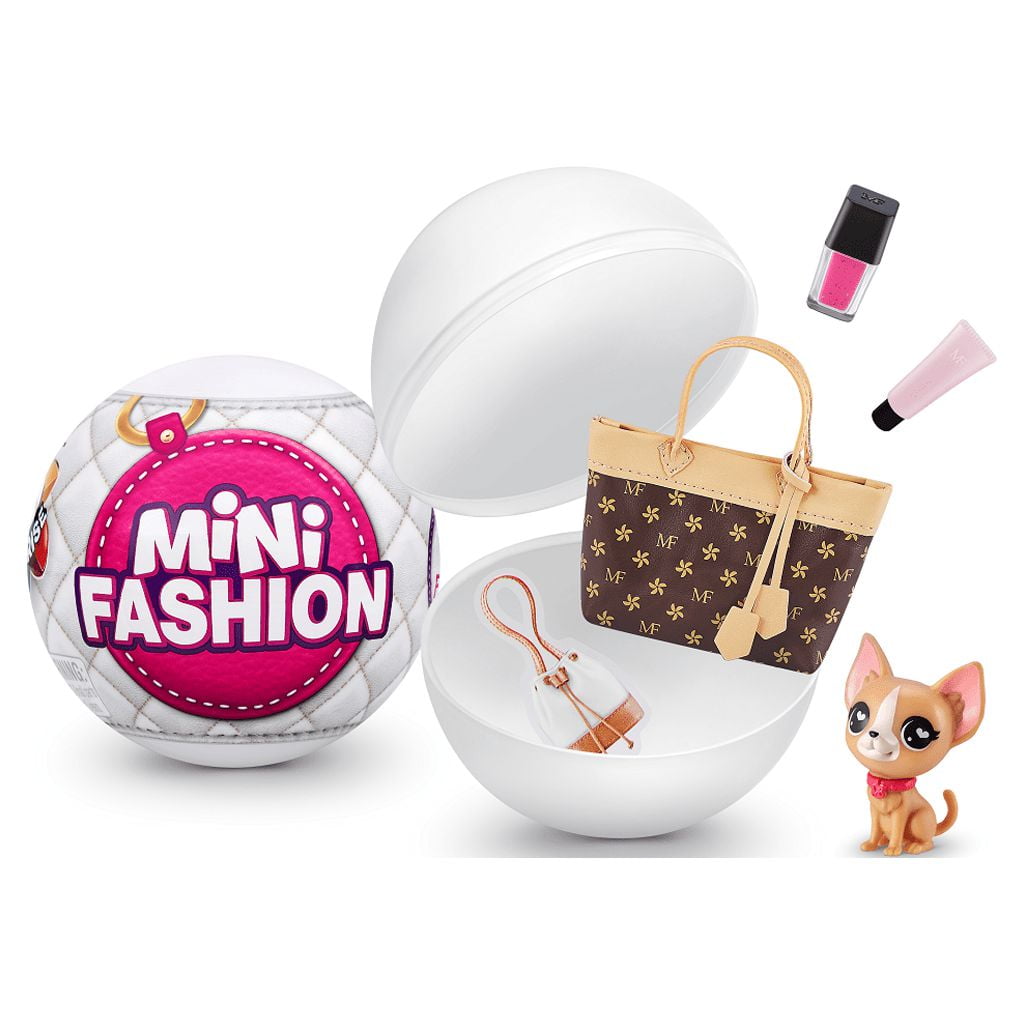 5 Surprise Mini Fashion Real Fabric Fashion Bags And Accessories