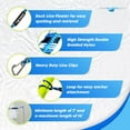 thumbnail image 3 of 7-14ft Bungee Dock Line, Anchor Line, by Sandshark – Perfect Docking Solution for Boats & Jet Skis, 3 of 6