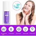 thumbnail image 4 of 2Pcs Purple Toothpaste for Teeth whitening, Teeth Whitening Toothpaste Tooth Correction Whitening Toothpaste Conceals Stains Improves Teeth Brightness Reduce Yellowing, 4 of 5