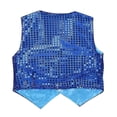 thumbnail image 3 of Chaleco de lentejuelas para niños chaleco elegante b-Azul-160cm Sailing Electrónica, 3 of 3