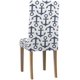 thumbnail image 4 of Funda Protectora para silla Elástica ABPHQTO Blanca para comedor Hotel Boda Juego de 4, 4 of 4