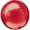 Red, variant on Burton & Burton 16" Orbz Black XL Balloon