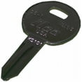thumbnail image 1 of Kaba TM13 Trimark Lock Key- Nickel Plated Brass- Pack of 10, 1 of 3
