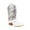 Silver, variant on Cowgirl Boots for Young Ladies Autumn And Winter Boots Sequined Pointed Toe Chunky High-heeled Mid-boots 4.5(35)