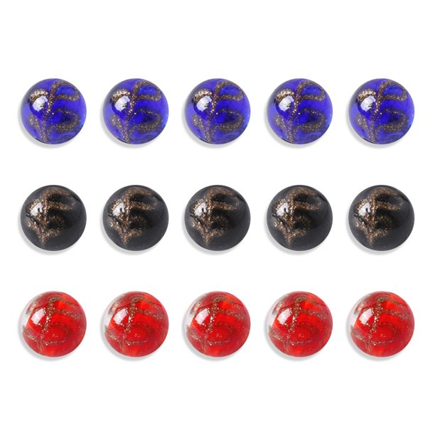 15 Uds. De cuentas redondas de cristal de 12mm, piedras preciosas sueltas, cuentas lisas DIY para pulsera, collar, pendientes, fabricación de joyas Adepaton BST3016098