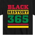 thumbnail image 3 of Instant Message - Black History 365 - Toddler and Youth Short Sleeve T-Shirt, 3 of 6