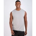 thumbnail image 2 of Real Essentials 3 & 5 Pack: Men's Dry-Fit Active Muscle Tank Top - Standard and Big & Tall Sizes (S-5XLT), 2 of 7