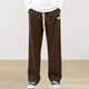thumbnail image 1 of Ceisia Men's Winter Sports Casual Pants - Faddish Gift Solid Elastic Waist Pocket Polyester Trousers, 1 of 6
