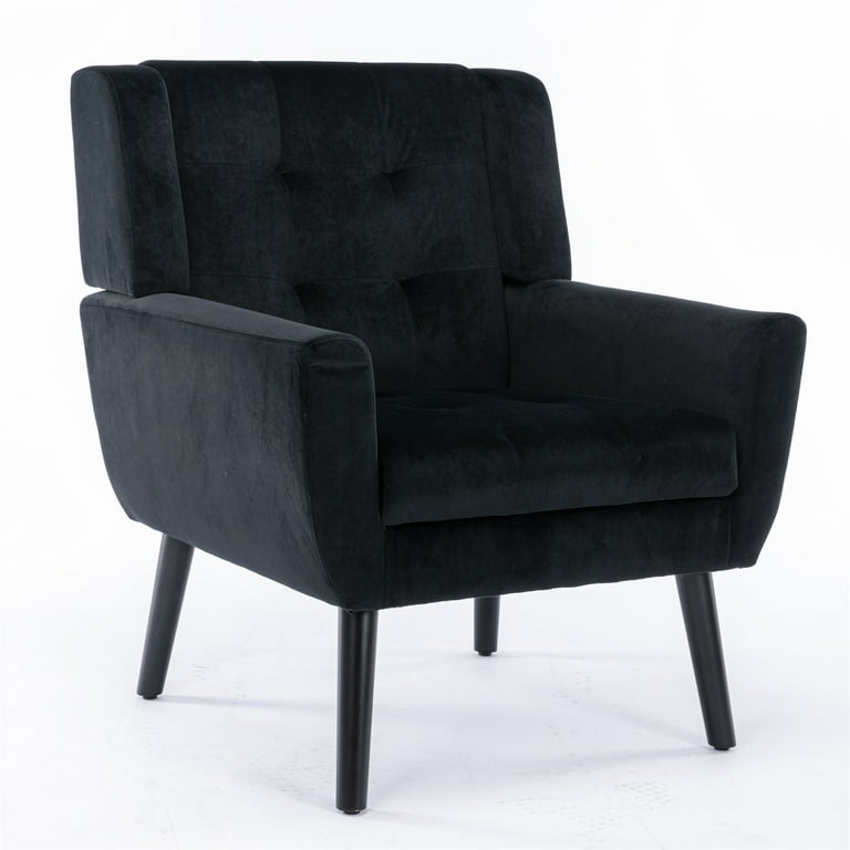 Armchair discount black legs