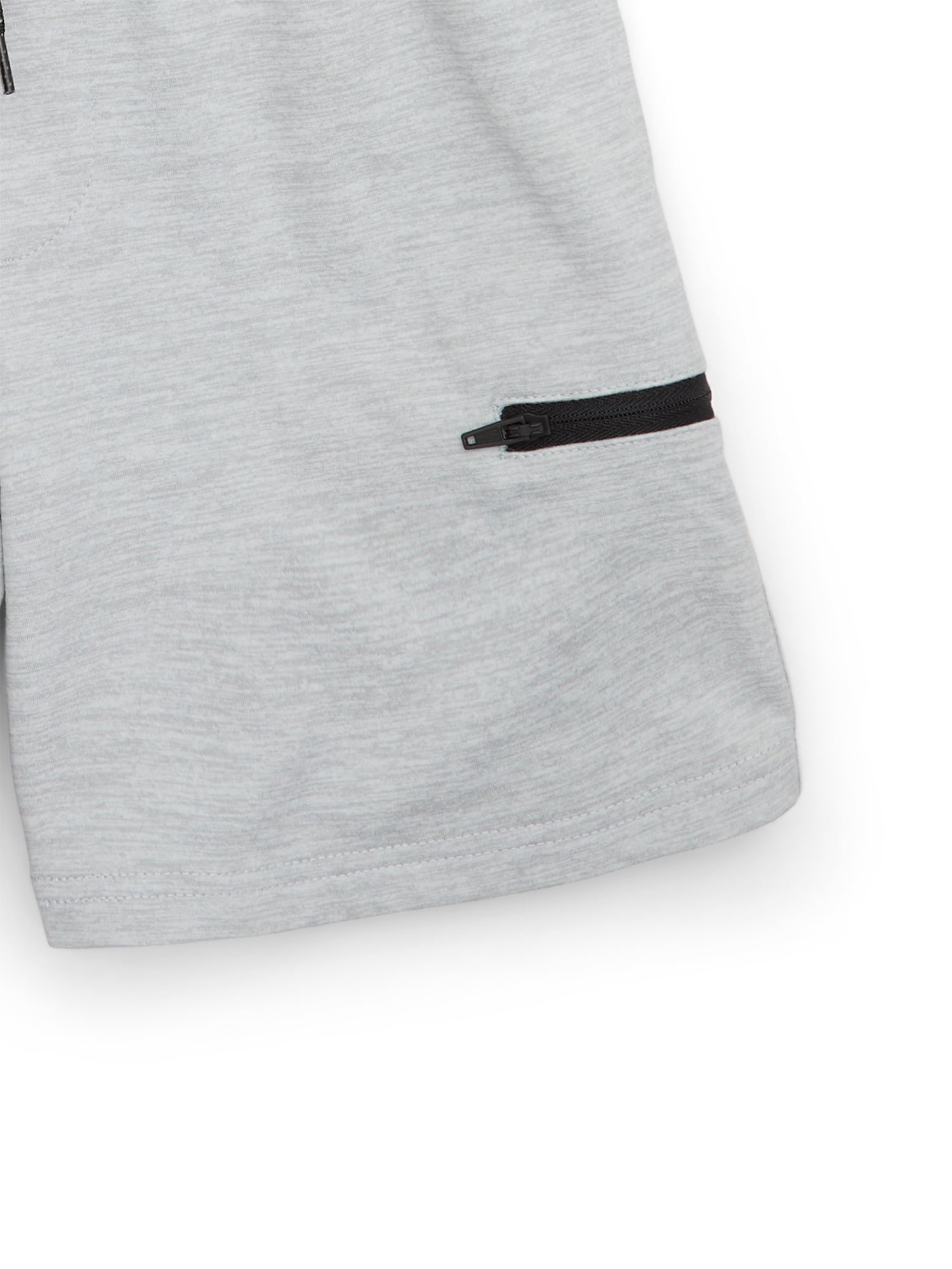 Athletic Works Boys Active Buttercore Knit Shorts, Sizes 4-18 & Husky