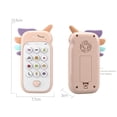 thumbnail image 2 of Juguete De Teléfono Móvil Para Niños, Juguete Electrónico De Aprendizaje Bilingüe, Juguetes Educativos Para Teléfono Móvil, Regalo Para Bebés Y Niños seitruly EL018163-03, 2 of 5