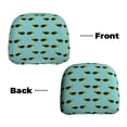 thumbnail image 3 of Headrest Covers for Cars Accessories Interior for Women Men 2Pcs - Retro Summer Sunglasses Head Rest Cover for Car Decorations, Car Headrest Cover for Car Decor Interior, 3 of 8