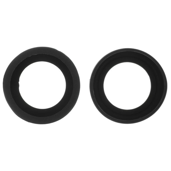2 Pcs Binocular Eye Cups Replacement Microscope Goggles