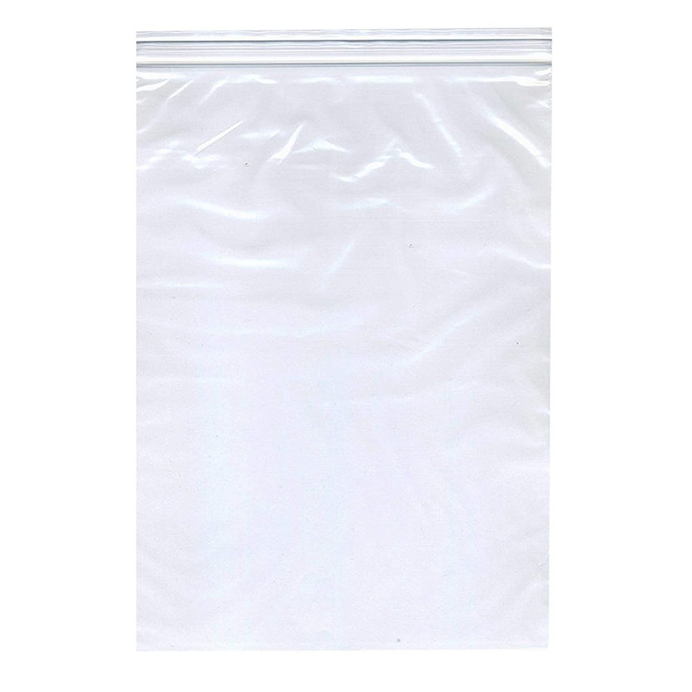 Dukal Case of 1000 Reclosable zip lock Storage Plastic Bags 13 x 18