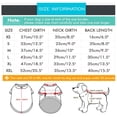 thumbnail image 4 of Ropa de hogar a rayas para perros, ropa cómoda de cuatro patas para mascotas, abrigo de algodón para mascotas MFZFUKR xl, 4 of 6