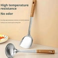 thumbnail image 4 of Kitchen Cooking Utensils Set, Stainless Steel Kitchen Utensils with Suspendable Handle, Spatula, Slotted Turner, Soup Ladle, Slotted Spoon, Whisk, Pasta Server, Dishwasher Safe, 4 of 8