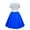 Blue, variant on PMVFHDE Girls Dresses - Classic 1950s Poodle Dress for Kids Sock Hop Partywear Flirty A-Line Retro Style Dress for Girls Blue,18-24 Months