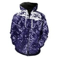 thumbnail image 1 of Traje de carreras para hombre, sudadera con cremallera y capucha estilo Harajuku, chaquetas con capucha, ropa de calle para adolescentes, sudaderas casuales de manga larga, camisetas geniales con esta, 1 of 6