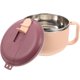 thumbnail image 5 of Instant Noodle Bowl Pink Stainless Steel with Lid for Soup Use, 5 of 5